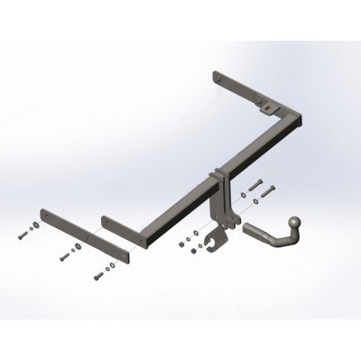 Фаркоп Volkswagen ID.4 Crozz (з 2020--) Фаркоп Фольксваген ID.4 Crozz