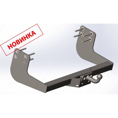 Фаркоп Volkswagen Crafter (з 2017--), Фаркоп Фольксваген Крафтер, Бамперна підніжка