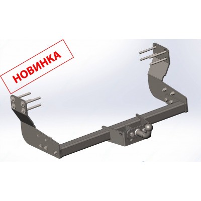 Фаркоп на Фольксваген Крафтер, (з 2017--), Фаркоп Volkswagen Crafter, Посилена підніжка