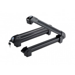 Кріплення для лиж і сноуборду Cruz Ski-Rack Dark 4 чорні