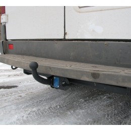 Фаркоп Volkswagen LT 28-35, (1995-2006), Фаркоп на Фольксваген ЛТ 28-35, Бампер з підніжкою