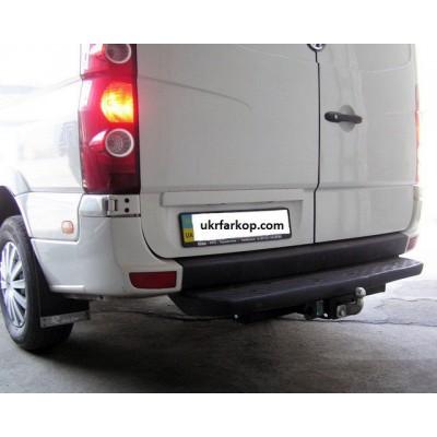 Фаркоп Volkswagen Crafter, (2006-2016), Фаркоп на Фольксваген Крафтер, Бампер с подножкой