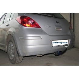 Фаркоп Nissan Tiida, (2004-2014), Хетчбек, Фаркоп на Ніссан Тііда