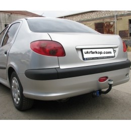 Фаркоп Peugeot 206, (з 2006--), Фаркоп на Пежо 206 Седан, Кабріолет